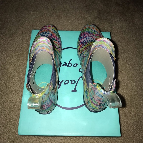 Jack Rogers Sallie Print rain boots - Picture 4 of 7